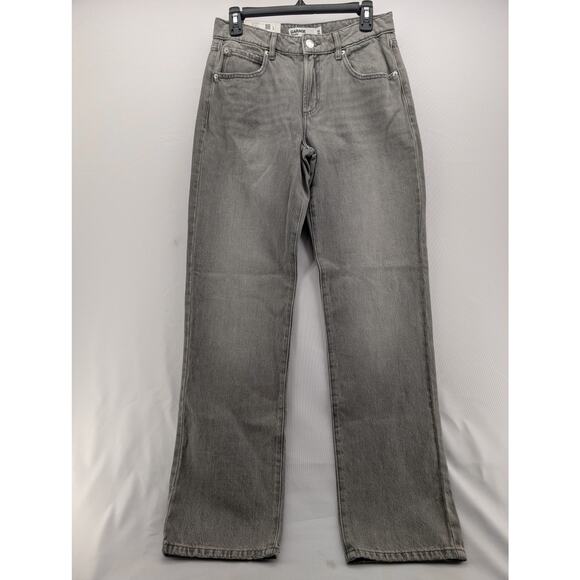 NWT Garage Women's Relaxed Straight Jeans in Iron Grey size 3 - Picture 3 of 7